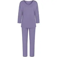 Triumph Schlafanzug "Timeless Sensuality PK 3/4 Sleeves" atmungsaktiv und weich, Spitze