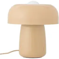 Bloomingville Ylva Tischlampe, beige, Höhe 28 cm, Eisen - , Ylva, Beige, für Wohnzimmer, Metall, Skandinavisch
