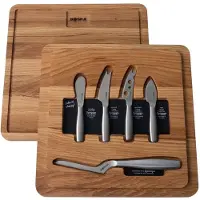 Boska Käsemesserset Copenhagen Brown / Silver (5er Set)