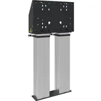 SMARTMETALS Bodenständer mit Lift Double XL für Bildschirme bis 98 Zoll