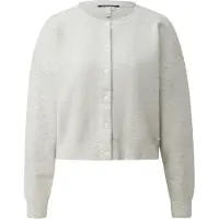 s.Oliver -qs Cardigan Offwhite Größe: L | Cropped-Jacken Outlet | Damen | Weiß