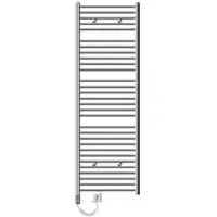 LuxeBath Badheizkörper Sahara Elektrisch mit Heizstab 1200W 600x1800mm Chrome