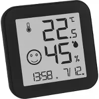 TFA-Dostmann TFA Dostmann BLACK & WHITE Termo- /hygrometer Hvid