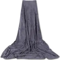 Bestgoodies Mikrofaser Decke Anthrazit 220 x 240 cm