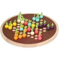 Vilac Chinesisches Dame Holzspiel Garten-Edition Gesellschaftsspiel