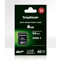 Voigtländer High-Speed SDHC 8GB UHS-I Cl10, U1, V10 (90/12 MB/s)