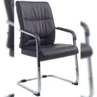 Proregal Besucherstuhl XL MALTA HxBxT 102x58x65cm Kunstleder Braun Konferenzstuhl
