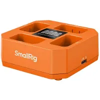 SmallRig 5749 Vierkanal-Kamera-Akkuladegerät für NP-FW50