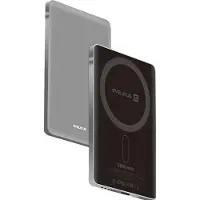 Evelatus Power bank PD20W 5000mAh Power Bank MagLink Elite With Wireless charging Silver