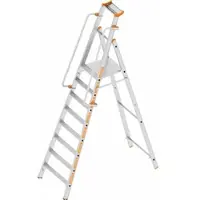 Layher Topic 1074 konische Plattformleiter 8 Stufen