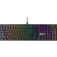 Canyon Cometstrike GK-55, Volle Größe (100%), Kabelgebunden, USB, Mechanischer Switch, QWERTY, Schwarz