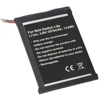 AccuCell Akku passend für Nintendo Switch Lite, Li-ion, 3,8V, 3500mAh, 12,9Wh