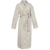 Pip studio Bademantel Jasmin Jacquard Bathrobe Sand-S