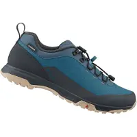 Shimano Fahrradschuhe ET501 Herren/Damen MTB Flatpedal 44 Blau