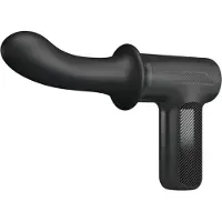 Pretty Love Dj Doctor - Stoßpistolen-Vibrator für Damen (Schwarz)