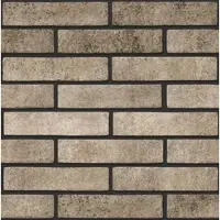 Multi Brick Tones Wandfliese tobacco 6x25 cm Relief BRTONESTO