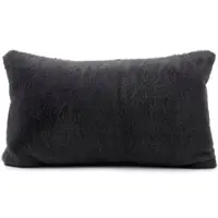 Gozze Dekokissen GÖZZE "Uni Flauschkissen LaPit", anthrazit, unifarben, B:30cm H:10cm L:50cm, Polyester, Dekokissen_Sitzkissen_Kissenhüllen, Dekokissen