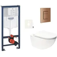 GROHE SAT Infinitio Wand-WC Set für Vorwandmontage SIKOGRSIN11SCDL0