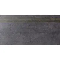Multi Tahiti Treppenfliese dunkelgrau 30x60 cm matt DCPSE514.1