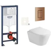 GROHE Glacera Ava Wand-WC Set für Vorwandmontage SIKOGRSAVASCDL0