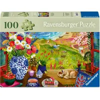 Ravensburger Blick Aus Dem Fenster 100p (12001732) Puzzle