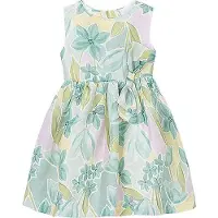 Mayoral Elegantes Kleid 3913 Grün Regular Fit
