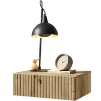 Schlafkontor Nachtkommode "Taboni Nachttisch, Nachtkonsole mit Push-to-open", artisan eiche, B:42cm H:14cm T:30cm, Melamin, Sideboards, Nachtkommode, Wandmontage