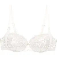 Triumph Balconette-BH "Wild Gardenia Florale" weiche Spitze, nicht gefüttert, ergonomisch geformte 3D-Ergoline-Bügel