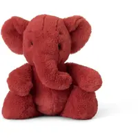 WWF Cub Club - Ebu der Elefant (rot, 29cm) Kuscheltier Stofftier für Kleinkinder Elephant