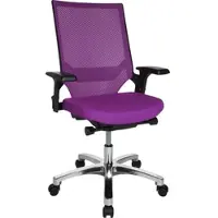 Topstar Bürostuhl "Autosyncron 1", lila, Stühle, Bürostuhl