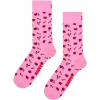 Happy socks Socken Roses Sock Unisex Pink-Schuhgröße 41 - 46