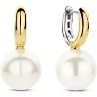 Ti sento Ohrringe - 925er Sterlingsilber Glided - Gr. unisize - in Gold - für Damen