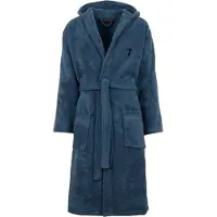 Trussardi Bademantel mit Kapuze