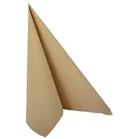 Papstar 250 Servietten "ROYAL Collection" 1/4-Falz 40 cm x 40 cm sand