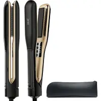 MAE Steam Straight, Glättbürste, Dampf, Schwarz, Gold, 3 m, 56 W, AC