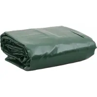 vidaXL Abdeckplane Grün 3,5x5 m 650 g/m²