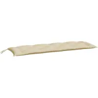 vidaXL Gartenbank-Auflage Beige 150x50x7 cm Oxford-Gewebe