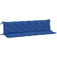 vidaXL Gartenbank-Auflagen 2 Stk. Blau 200x50x7 cm Oxford-Gewebe