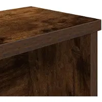 vidaXL Küchenregal Stapelbar Räuchereiche 60x15x16 cm Holzwerkstoff