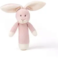 Teddykompaniet Diinglisar Rassel Häschen, Mist Pink, Babyspielzeug