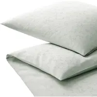 Elegante Jacquard Bettwäsche Delight 135x200 cm + 80x80 cm pastellgrün