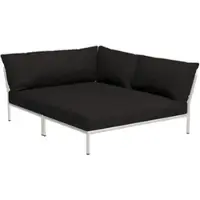 Houe LEVEL 2 Cozy Ecke Kissen rechts Aluminiumgestell