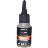 Bostik 7432 Cyanacrylatklebstoff Sekundenkleber 20g Flasche farblos
