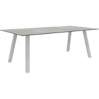 Stern Interno Tisch Vierkantrohr Aluminium/Silverstar 2.0
