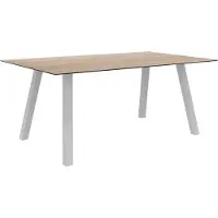 Stern Interno Tisch Vierkantrohr Aluminium/Silverstar 2.0