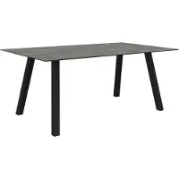 Stern Interno Tisch Vierkantrohr Aluminium/Silverstar 2.0