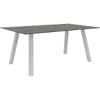 Stern Interno Tisch Vierkantrohr Aluminium/Silverstar 2.0