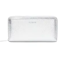 L.credi Geldbörse Raphi Zip Around Wallet Silver silberfarben