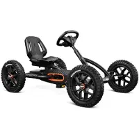 Berg Gokart Buddy Cross für Kinder ab 3 Jahren Schwarz