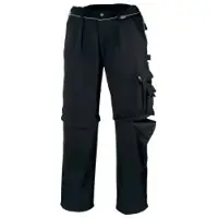 TeXXor Bundhose 2in1, 320g/m2 CANVAS, Cordura, schwarz 8353 , 1 Stück, Größe: 42